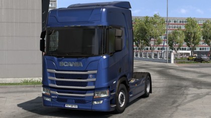 Scania NG S/R Complete Front Plate