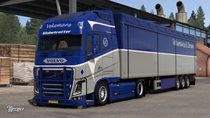 Volvo FH16 2012 Vekemans Skin Pack