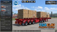 TSA CJD Freighter Flattop and Dropdeck Trailers 0
