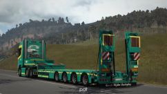 Scania S650 Leo Robertz KG + Kassbohrer Trailer 1