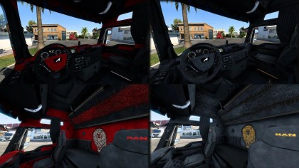 MAN TGX E6 Interior Pack