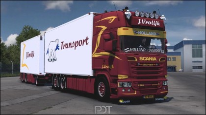 Scania R580 J.Vrolijk Transport