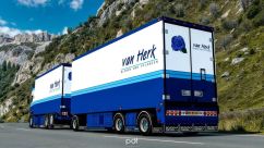 Scania R450 Van Herk + trailer 0