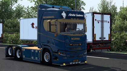 Scania R580 Harsha Customs