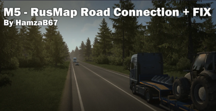 M5 Урал Highway - RusMap Connection + FIX