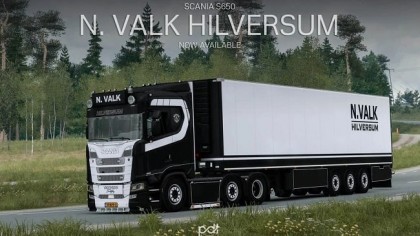 Scania S650 + Trailer N. Valk