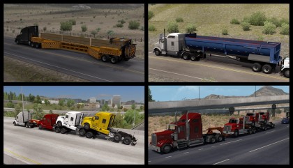 Original SCS trailers in traffic