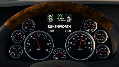 Kenworth T680 Improved Dashboard