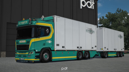 Scania R650 Leo Robertz KG + Trailer