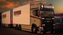 Scania NG S580 V8 Thermo Line Tandem + Trailer 2