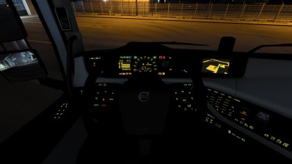 Gold Dashboard for Volvo FH