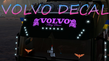 Volvo decal (Lightbar)
