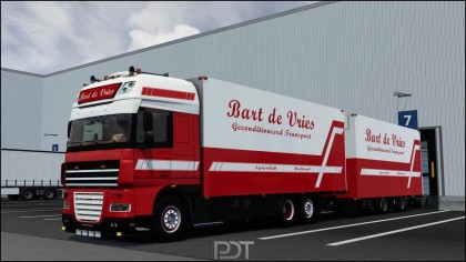 DAF XF 105 &laquo;Bart De Vries&raquo;
