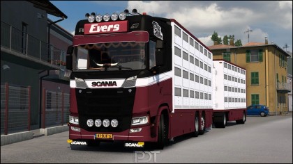 Scania S500 + Trailer "Evers Transport"