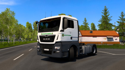 Скин БЕЛОРУСНЕФТЬ для MAN TGX E6