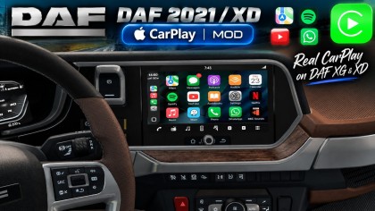 CarPlay for DAF 2021 (XD, XG & XG+)