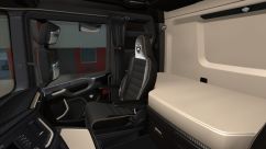 Black & Light Brown Interior for Scania 0