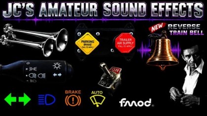 JC Amateur Sound Effects Pack with Train Bell Reverse
