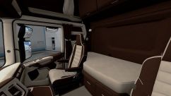 Scania S&R CMI Brown & Beige Interior 0