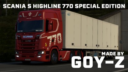 Scania NG S 770 Special Edition Paintjob