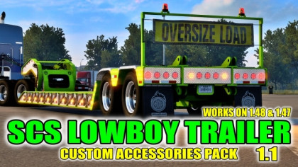 SCS Lowboy Trailer Accessories Pack