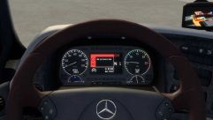 Mercedes-Benz Actros MP3 Realistic Dashboard Computer 0