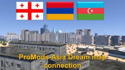 ProMods – Asia Dream Map Connection