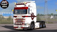 Scania S skin with changeable color strips 0
