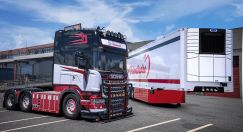 Scania 6 Series R500-V8 + trailer 0