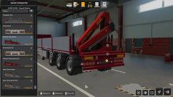 SCS crane trailer 3 steer axle 0