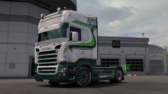 Green White Scania RJL Skin 1