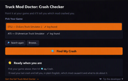 ETS2 & ATS Truck Crash Doctor