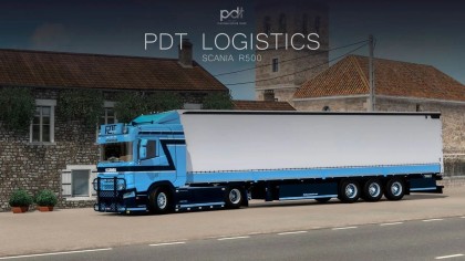 Scania R500 + Trailer PDT Logistics