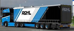 ROML Cargo Special Scania S 2016 and Krone Profiliner Skinpack 1