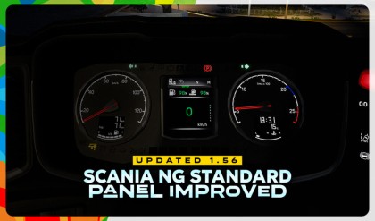 Scania NG Panel Improved