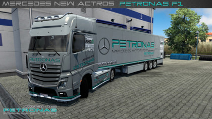Mercedes Petronas skin combo