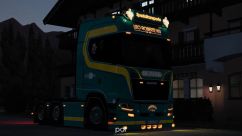 Scania S650 Leo Robertz KG + Kassbohrer Trailer 3