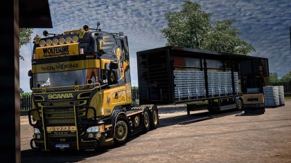Scania V8K R520 + Trailer