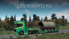 Scania S650 Leo Robertz KG + Kassbohrer Trailer 0