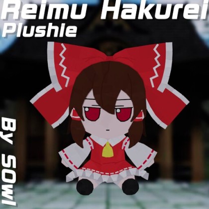 SOwl - (Plushie) Reimu Hakurei