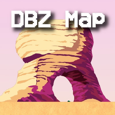 DBZ Gizard Wasteland Map
