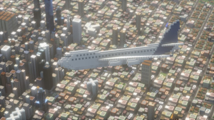 Spawnable Mini Boeing 747 - 8