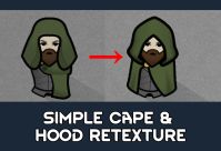 Simple Cape and Hood Retexture 1