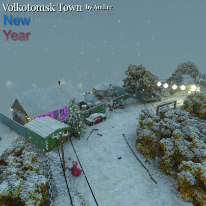 Volkotomsk Town New Year