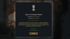 Rocket's Medals 3