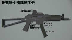 Rytsar-9 Submachine Gun 1