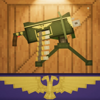 WH40K Holy Heavy bolter emplacement