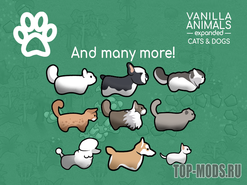 Vanilla animals expanded. Vanilla animals expanded Cats and Dogs. Римворлд мод ванила экспандед. Vanilla animals expanded — Caves. A Cat with Expander.