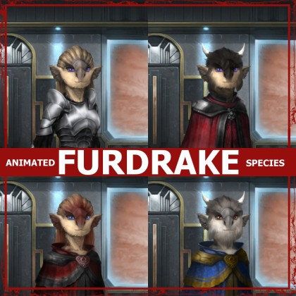 Animated Furdrake Species
