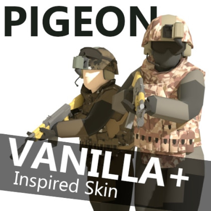 Pigeon Ground Forces - Vanilla+ Inspired Skin